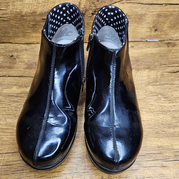 Alegria Climatease Black slip on Rain Boot Water Resistant sz 36 Us 6/6.5 - Picture 5 of 10